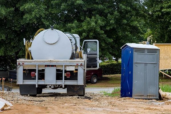 Porta Potty Rental of Randallstown workers